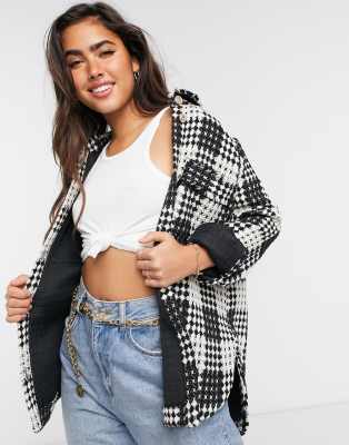 river island shacket womens