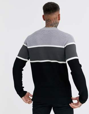 gray color sweater