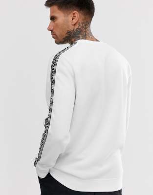 river island white sweatshirt