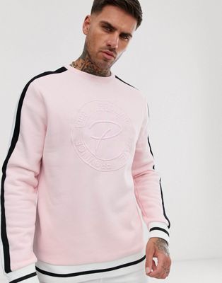 river island pink sweatshirt