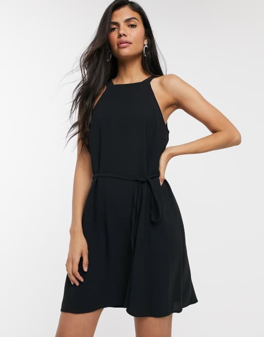 River island store black swing dress