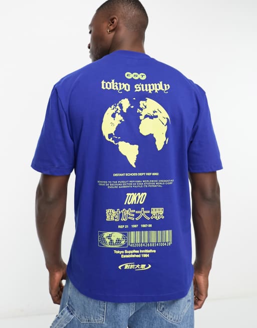 island blue t shirt