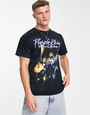 River Island prince purple rain t-shirt in grey - ASOS Price Checker