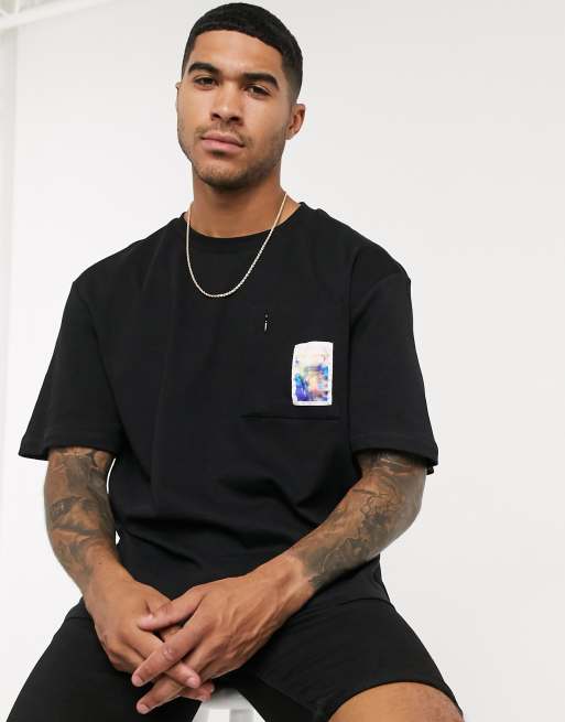 River Island - T-shirt met patch