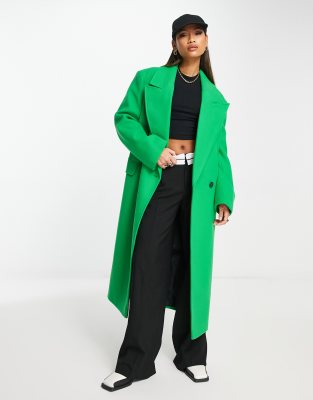 Women's on sale green coat