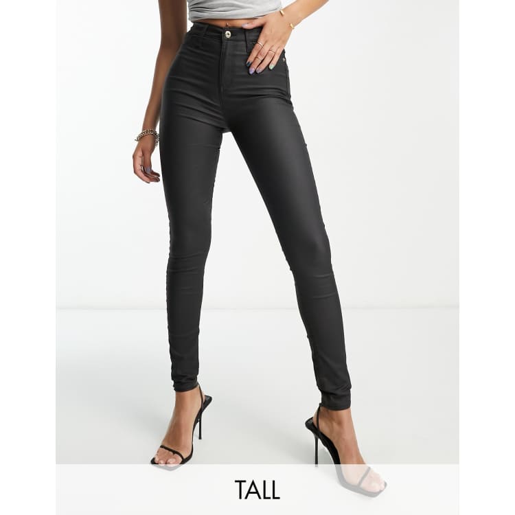 Coated jeans deals womens