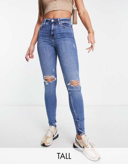 High waisted best sale river island jeans