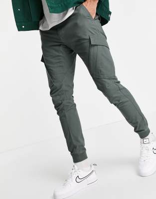 river island tapered cargo trousers