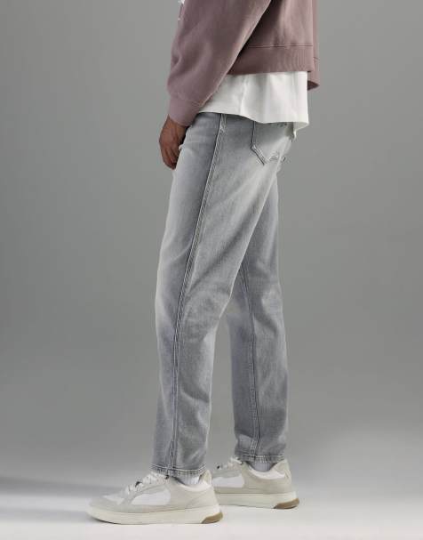 River Island Tapered fit jeans in grey - view 1