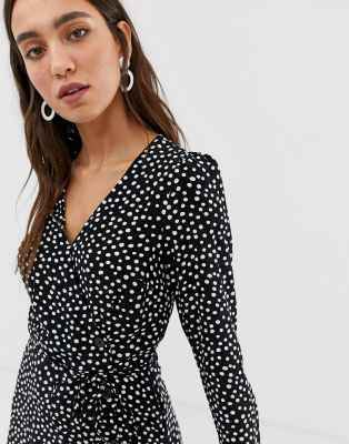 river island polka dot dress asos