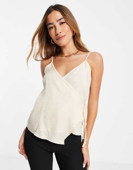 Cream satin on sale cami