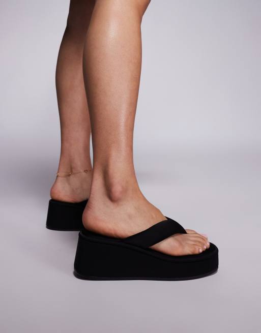 Anboverwomens Wedges Flip Flops Summer Thong Beach Sandals