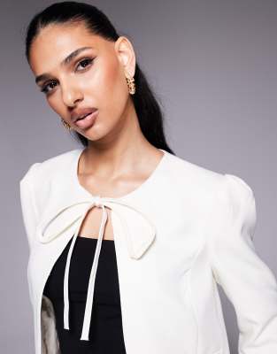 RIVER ISLAND TIE FRONT BLAZER 