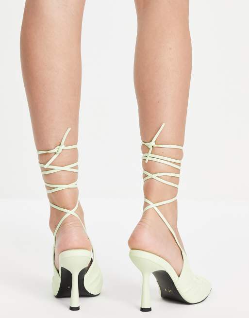 Tie up hot sale court heels