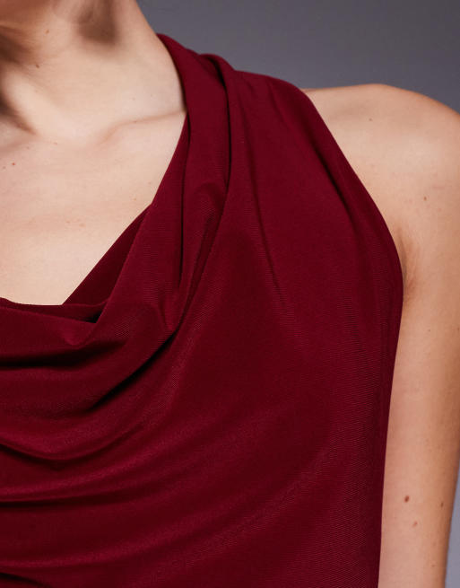 River Island - Top dos nu - Rouge, 4 de 4