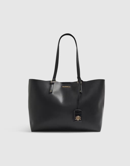 River Island Tote bag with internal pouch in black, 3 of 4
