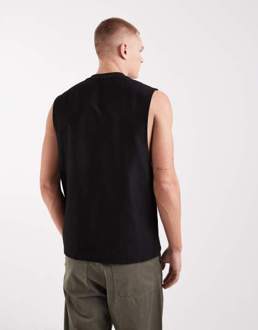 River Island – Trägertop in Schwarz, 5 von 5