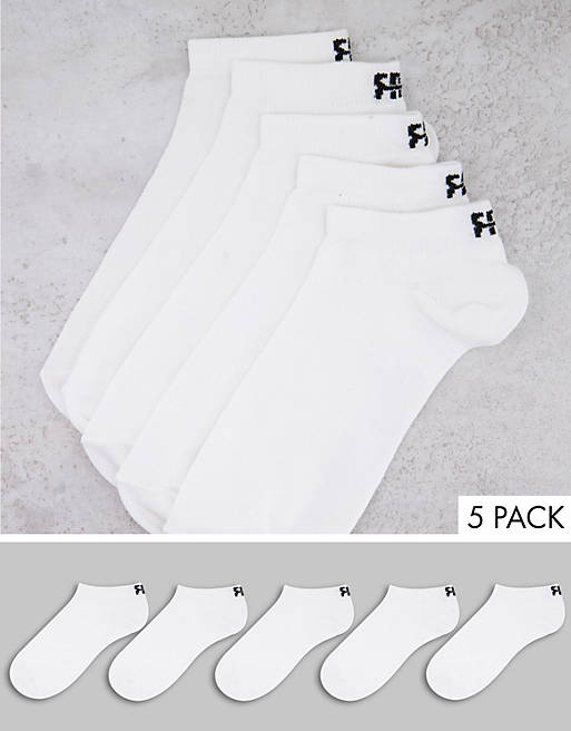 River Island trainer socks in white