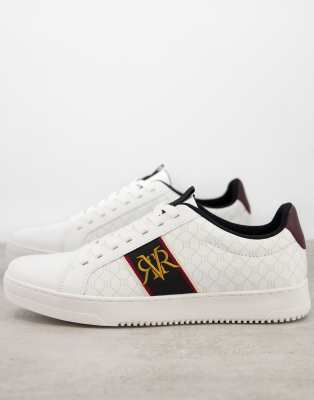 river island white trainers womens