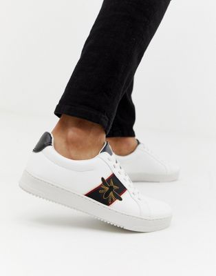River Island trainers with bee 