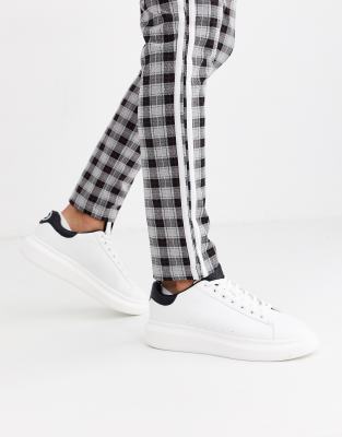 river island white trainers womens