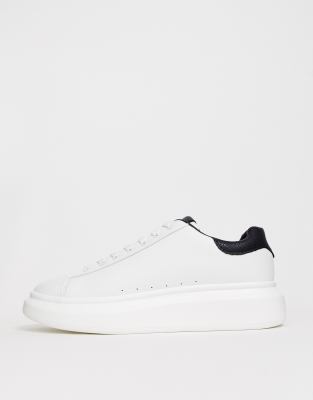 river island white chunky trainers