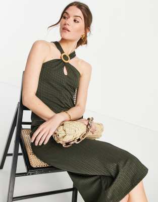 river island green maxi dress Buy River Island Green Sleeveless Metalic Knitted Maxi Dress from Next USA