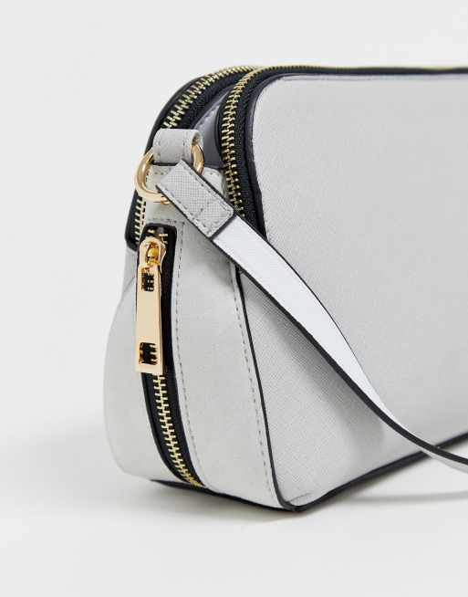 River Island Triple Compartment Crossbody Bag