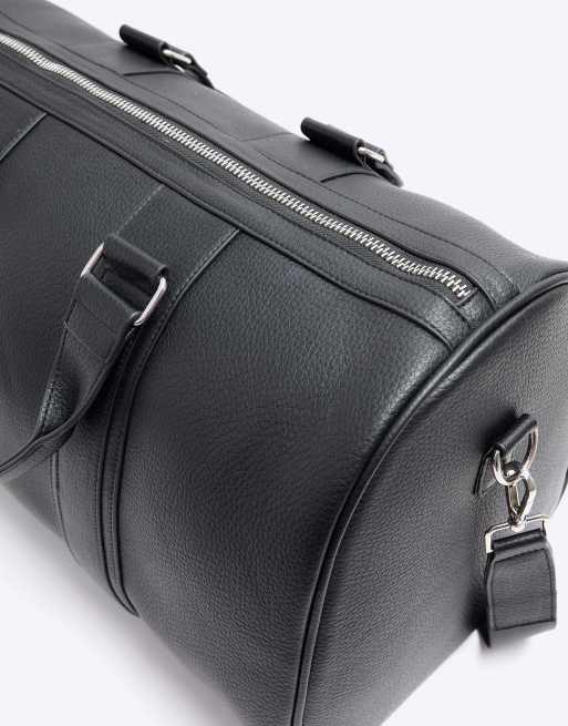 River Island Tumbled travel bag in black ASOS