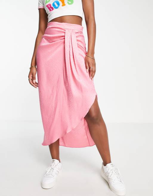 Asos midi jaquard skirt best sale