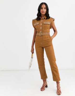 river island utility jumpsuit