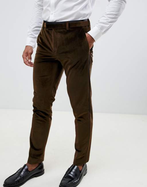 gold trouser suit