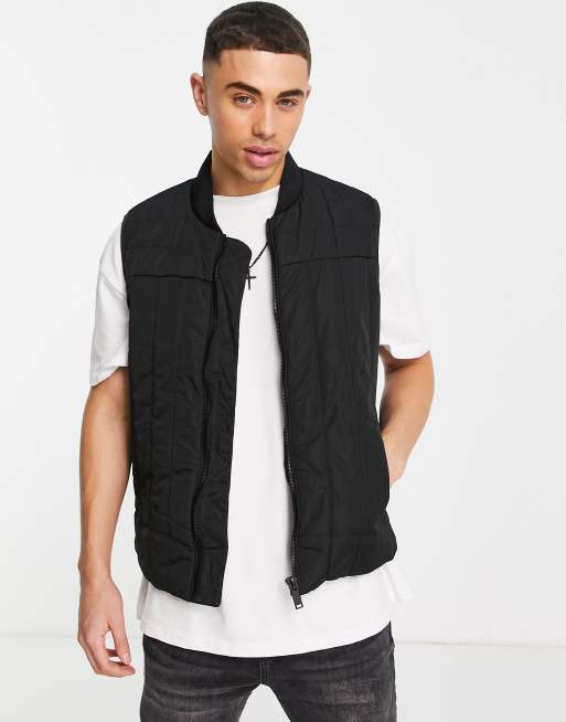 River Island vest in black ASOS