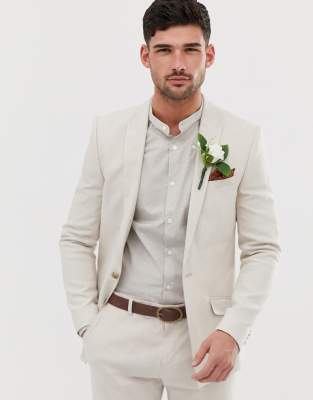 costume en lin pour mariage