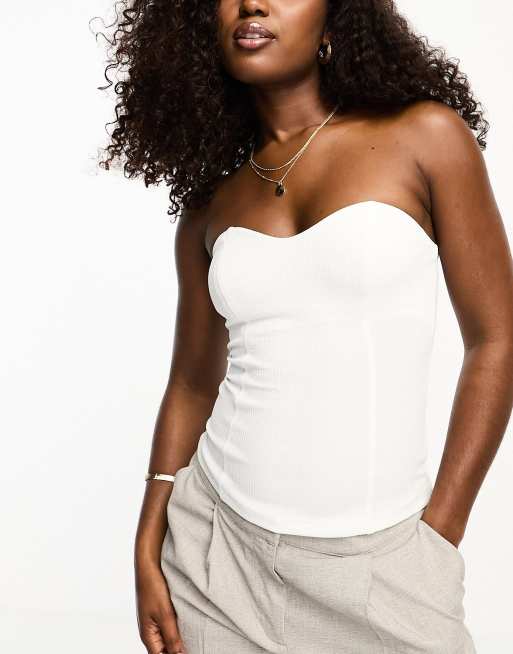 River Island – Vit bandeau