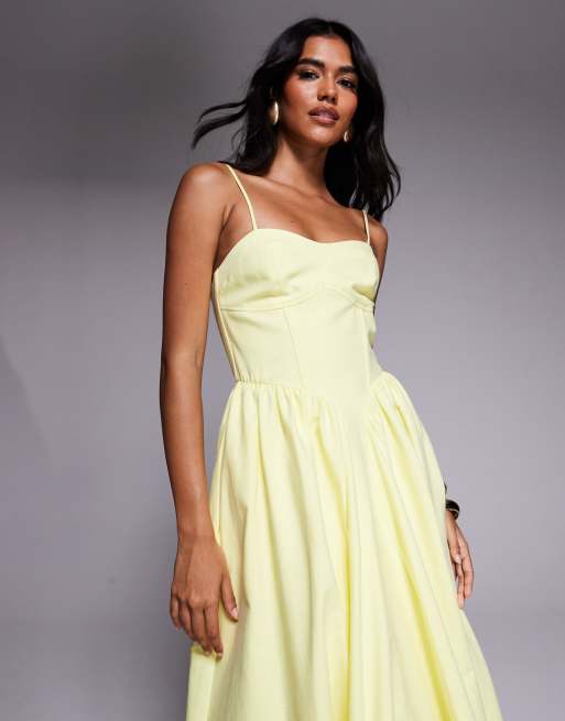 knee length dresses for ladies Farm Rio Flowerful Garden Midi Dress