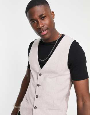 river island black waistcoat