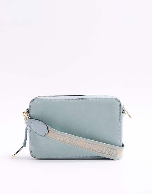 Light blue crossbody outlet purse