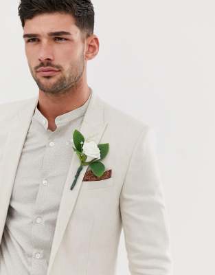 river island ecru suit