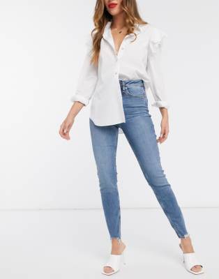 western jeans high rise