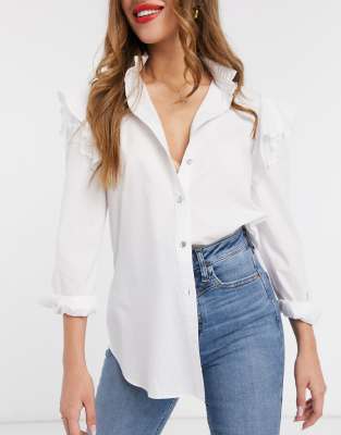 high rise western jeans