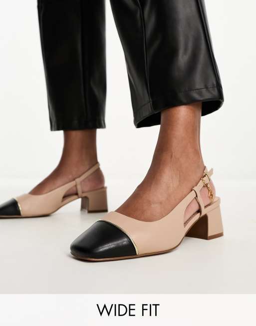 Ballerina block heel sale