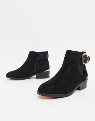 river island buckle boots
