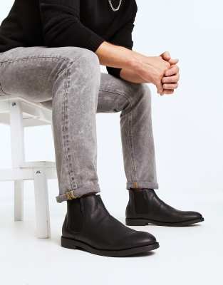 River island chunky store chelsea boots