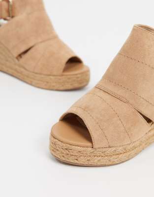 wide fit wedge shoes