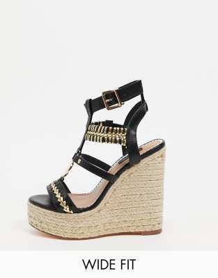 river island wedge heels
