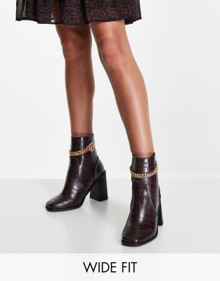 river island wide fit boots