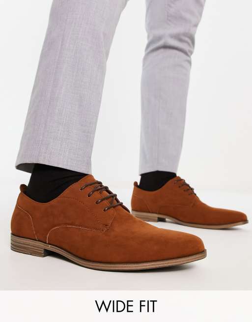 Wide fit derby on sale shoes