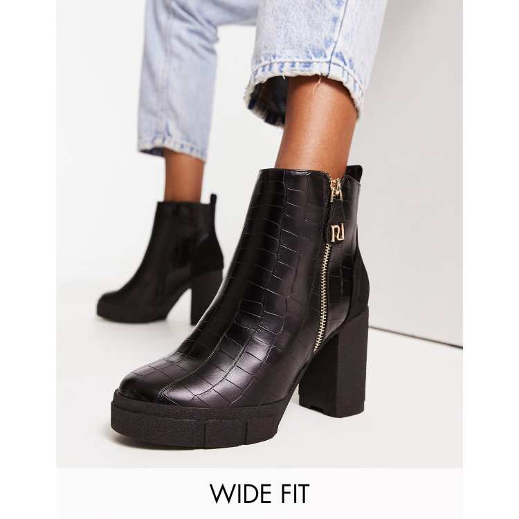 River island hot sale croc boots