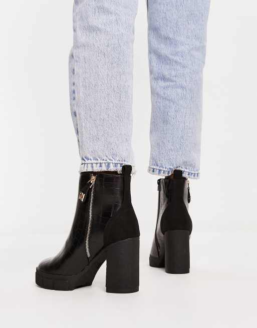 River island wedge on sale boots